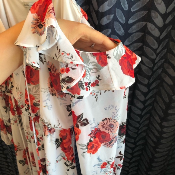 OFF THE SHOULDER FLORAL DRESS - Picture 3 of 5